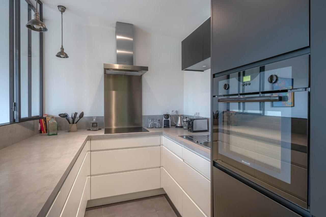 En Plein Coeur De Ville Bel Appartement Pour 6 南特 外观 照片